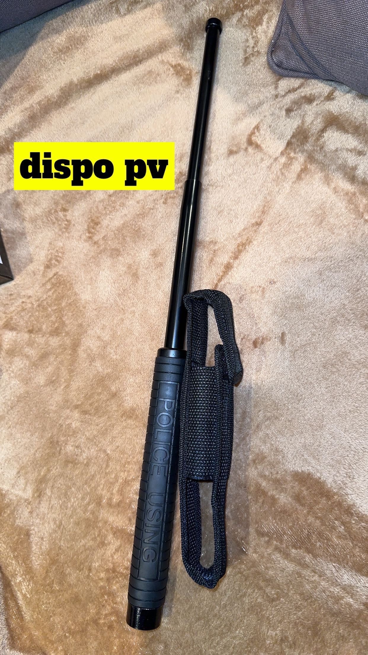 MATRAQUE TELESCOPIQUE "POLICE" - 19cm