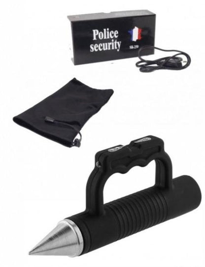 POING AMERICAIN BRISE VITRE TASER 2.800.000 V