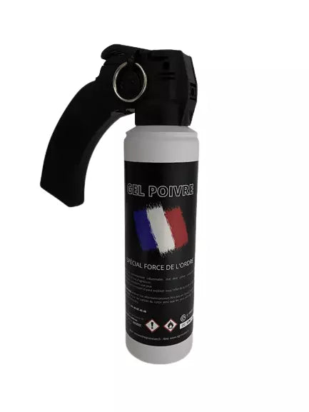 BOMBE LACRYMOGENE GEL POIVRE - 100 ML - SPECIAL FORCE DE L'ORDRE