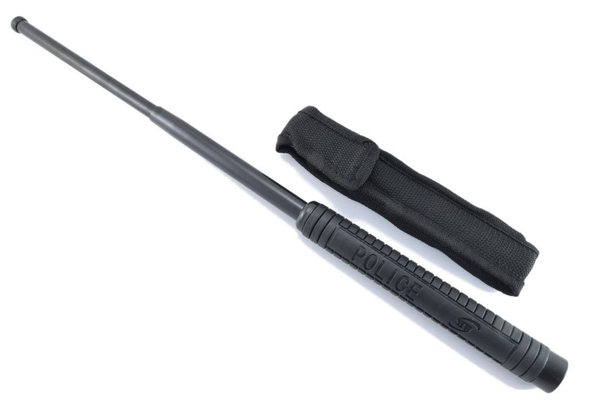 MATRAQUE TELESCOPIQUE "POLICE" - 19cm