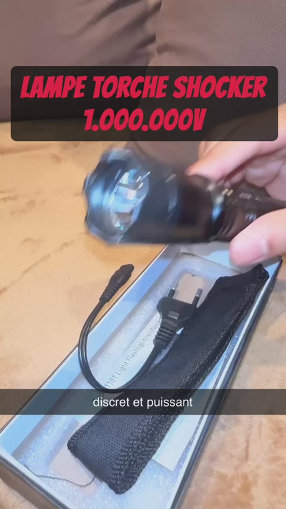 LAMPE TORCHE TASER 1.000.000 V